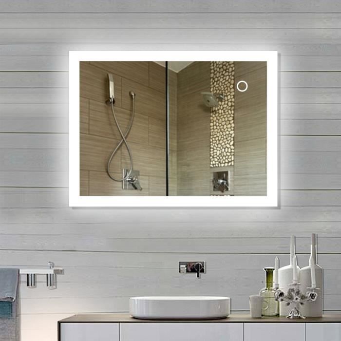 Miroir Salle De Bains Led Hi Tech Miroir De Mercure Miroir Mural