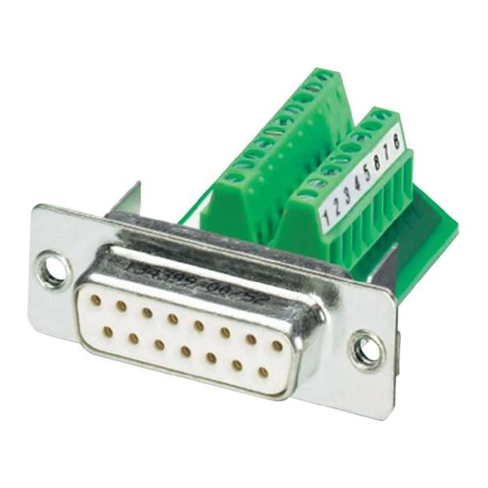 Insert Variosub Bornes A Vis 15 Br Fem Phoenix Achat Vente Connecteur D Sub Insert Variosub Bornes A V Cdiscount