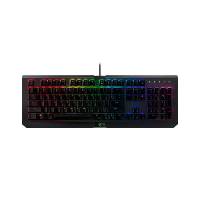 Razer BlackWidow X Chroma Gaming Keyboard mécanique flottant Gris ...