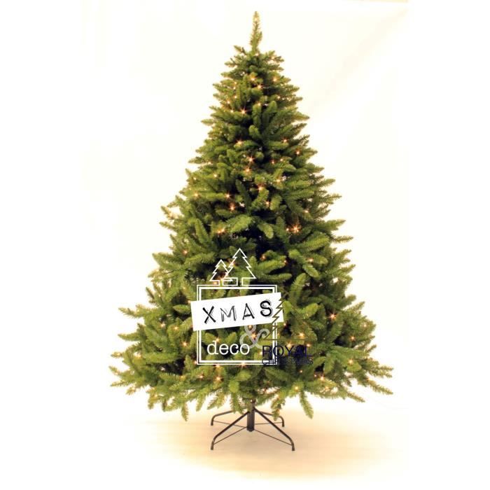 Sapin De Noel Artificiel Royal Christmas Royal Christmas Sapin De Noel Artificiel Washington Avec Led 210 Cm Vert Avec Eclairage A Led Blanc Chaud Achat Vente Sapin Arbre De Noel Melange De