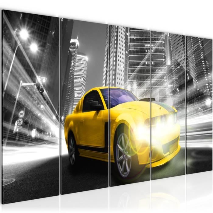 Poster Toile Mercedes Rouge - Déco Murale Voiture Rétro, Style Moderne, Prêt à Accrocher