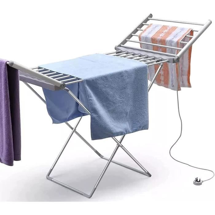 KITCHEN MOVE Séchoir à Linge électrique Chauffant 700W RAPID DRY