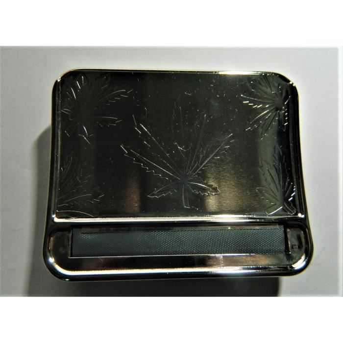Avoir Images Rouleuse Blague Tabac Cigarette Feuille Chrome Cigarettes Metal actualisé salutations