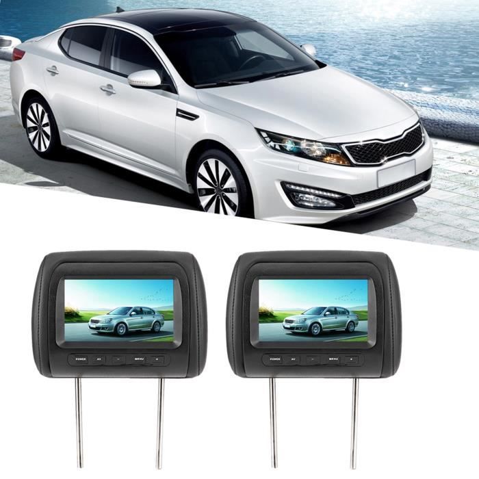 Moniteur dappui-tête - Shipenophy - 7 pouces - Contrôle sans fil - 2 pièces - HD 800x480
