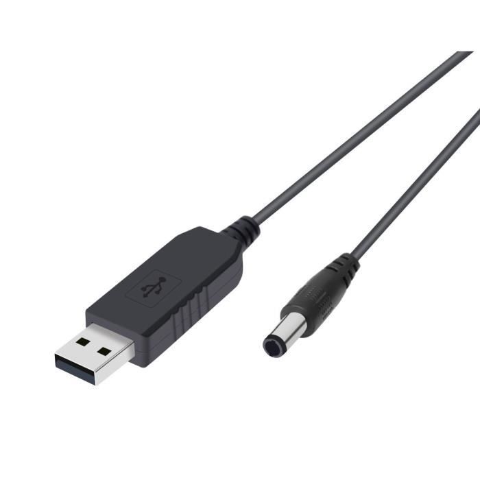 Usb Dc 5v A Dc 12v 2 1mm X 5 5mm Convertisseur De Module Connecteur Male Barrel Dc Prise De Cable D Energie De Jack Cable Usb Vers Prix Pas Cher Cdiscount