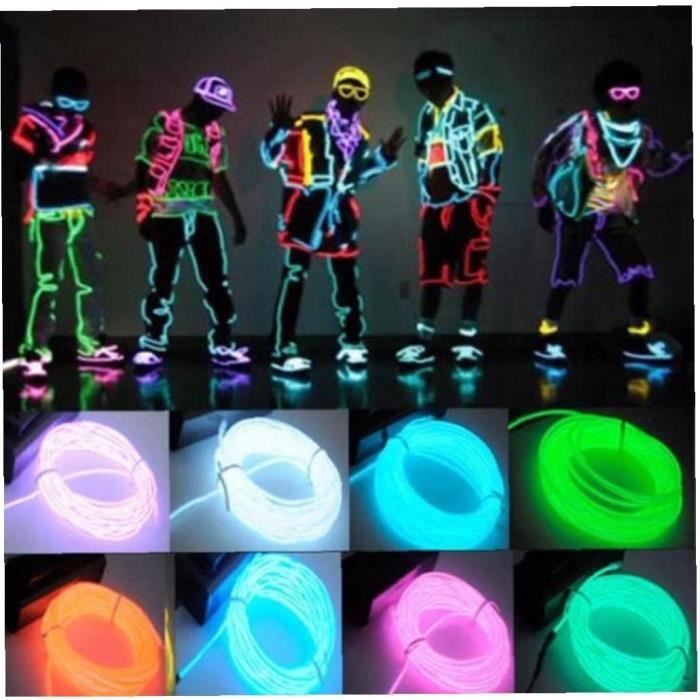 Bemvp Câble Lumière Led Neon Neon Danse Danse Nouvelles Diy