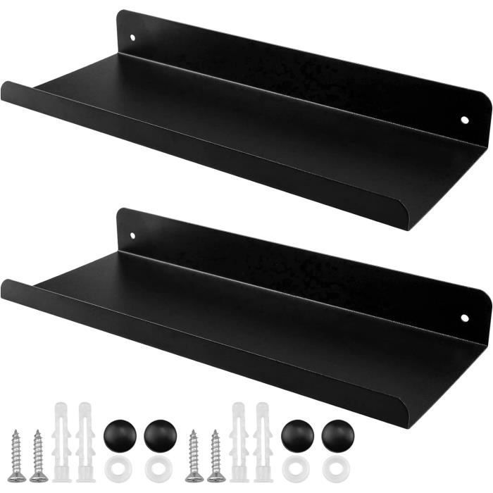 Étagère Murale Flottante Lot De 6, Étagère D'Angle De Rangement Pour