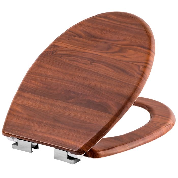 Abattant Wc Original Avec Frein De Chute Tectake Abattant Wc Toilette Frein De Chute 45 5 Cm X 39 Cm X 4 5