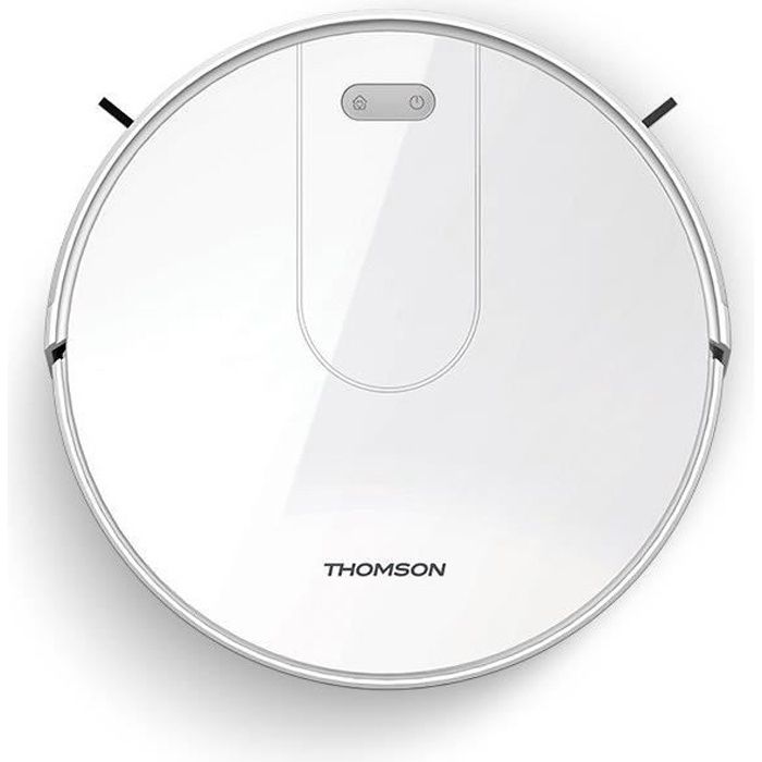 THOMSON - THVC2210WGS - Aspirateur Robot connecté - Navigation Gyroscope - 4 Modes - 100 Min Autonomie - Batterie 14,4V