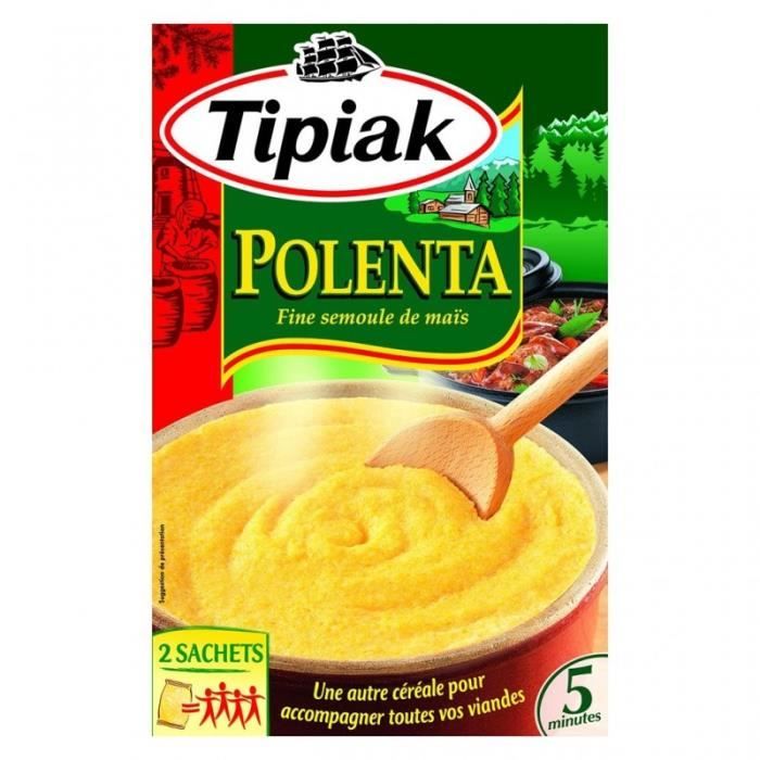 Tipiak Polenta Fine Semoule De Mais Par 2 Sachets 500g Lot De 4 Cdiscount Au Quotidien