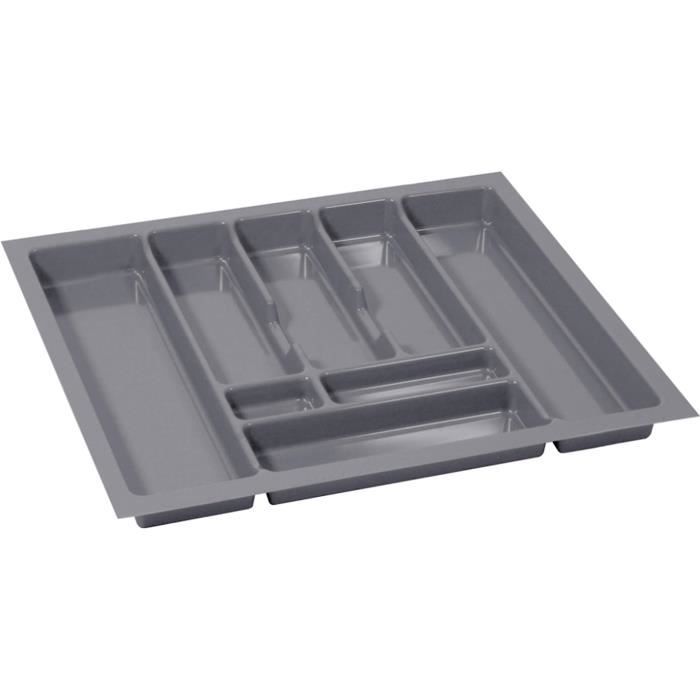 Organisateur De Tiroir Extensible Pour Couverts - 3 à 4 Compartiments - Noir - Range Cuillères, Fourchettes, Couteaux