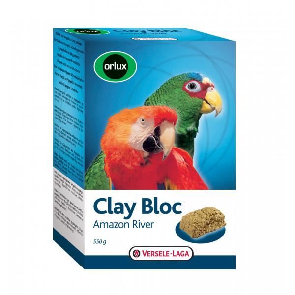 Bloc Dargile à Picorer Clay Bloc Amazon River Orlux Pour Oiseaux