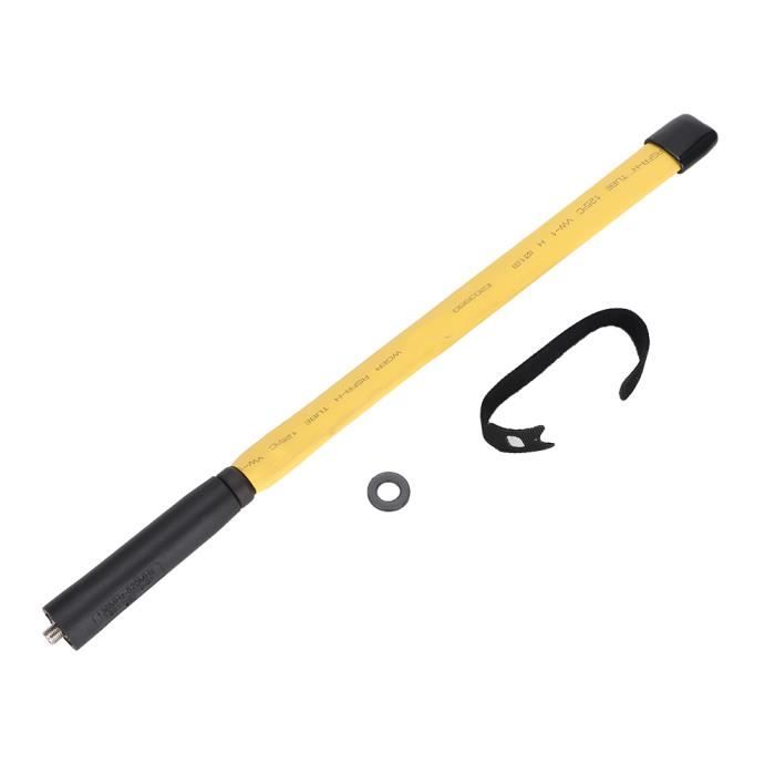 Antenne Tactique Mirkit 47.5cm Pour Baofeng - Double Bande VHF/UHF - SMA Femelle - Compatible UV-5R/UV-82