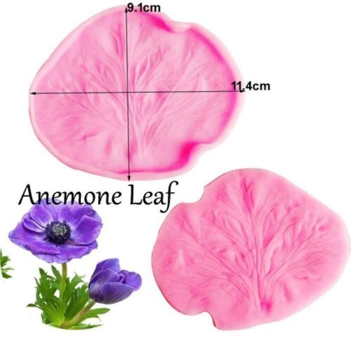 Moules Silicone Décoration Gâteau Automne/Halloween - Citrouilles Et Feuilles D'érable (Lot De 6)