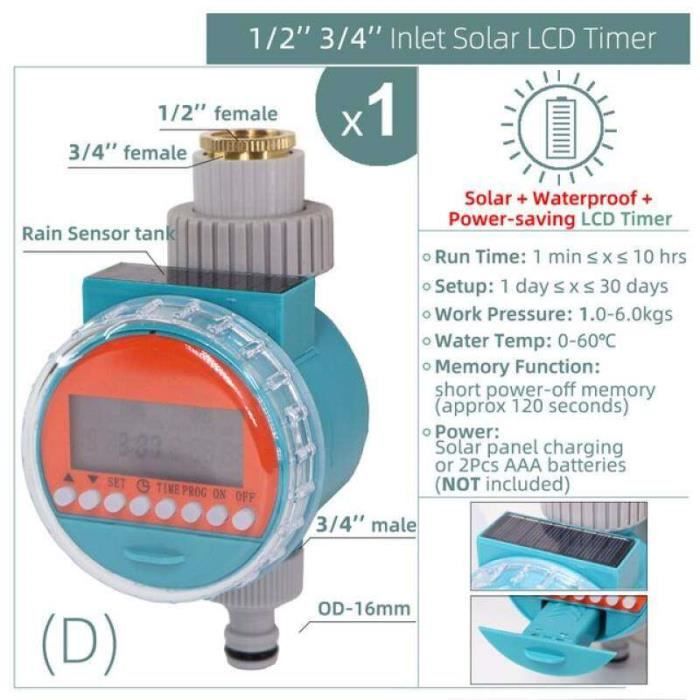 Capteur De Pluie Solaire Zigbee - Sans Fil, Batterie 1200mAh, IP65, Pour Maison Intelligente - Détection En Temps Réel Et Alertes - 4