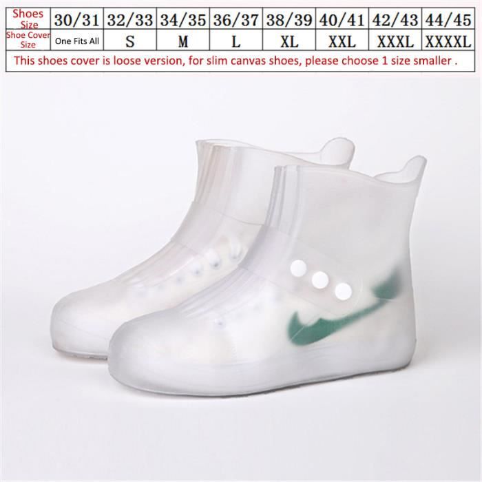 ZKGYUS Surchaussures Impermeables Couvre-Chaussures Antidérapant ZKGYUS Surchaussures Impermeables Couvre-Chaussures Antidérapant
