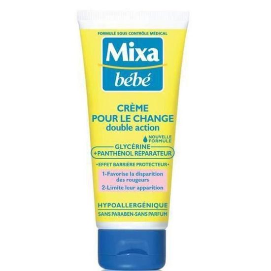 Lot De 3 Mixa Bebe Creme De Change 100ml Cdiscount Puericulture Eveil Bebe