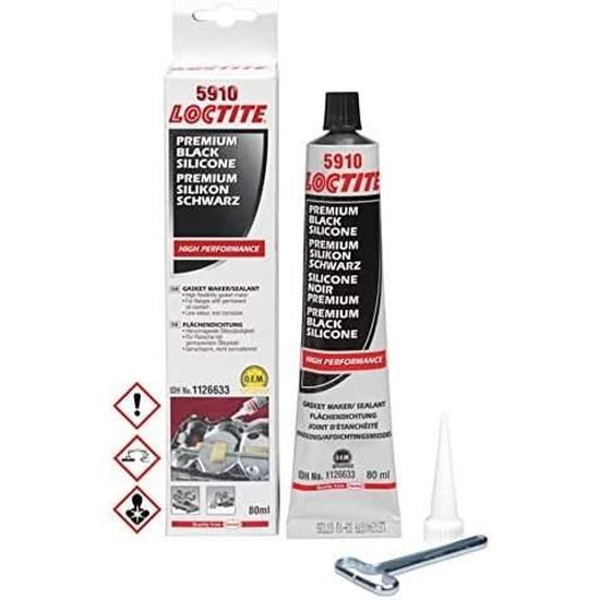 LOCT-150280 Black Sealing Mass Loctite Si 5910 80ml - Foto 12