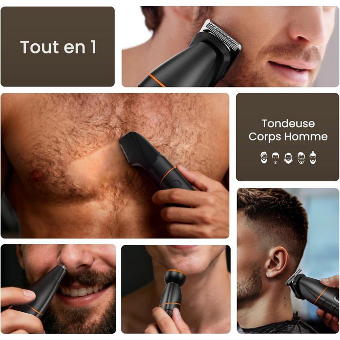 Tondeuse Corps Homme Partie Intime