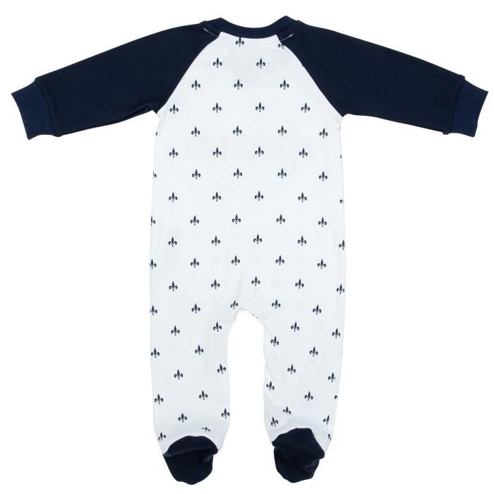 Grenouillère pyjama bébé garçon PSG - Collection officielle PARIS SAINT  GERMAIN PSG