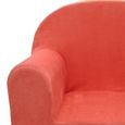 Babycalin Fauteuil classic déhoussable - Velours 100 polyester dessous 100 polyester contrecolle PU - Terracotta-2