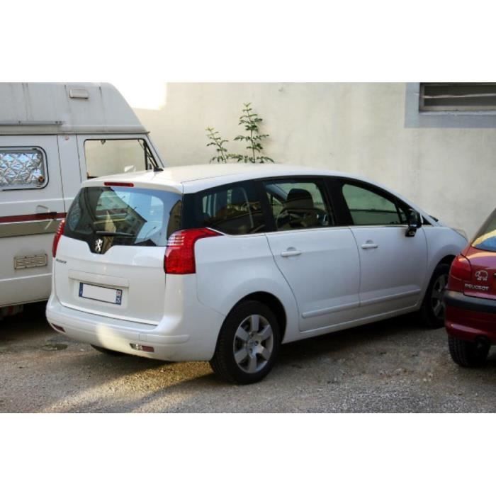 Protection Seuil Arrière ABS Peugeot 5008 – Noir – Adieu Les Rayures Sur Ton Coffre !