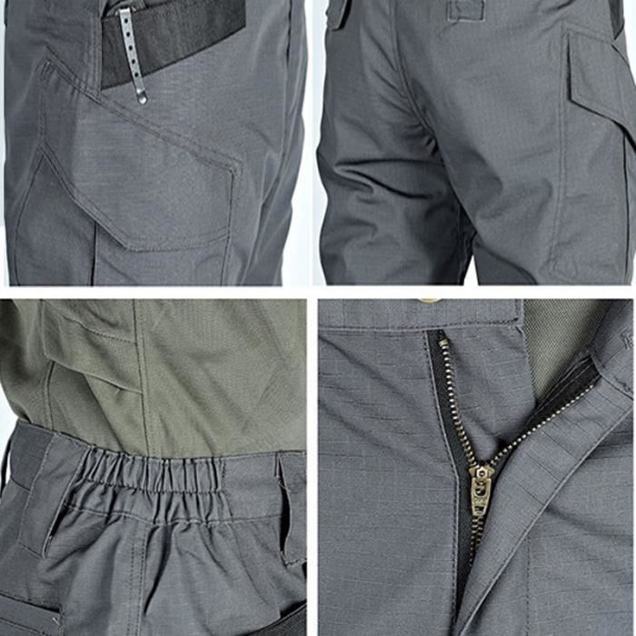 Pantalon Homme,Pantalon de Travail Homme avce Multi Poches,Résistant ...
