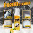 Foam Cleaner, Mousse Nettoyante Multifonctionnelle Voiture, Spray De Nettoyage En Plastique Pour Cuir, Fournitures De Nettoyage Pour-3