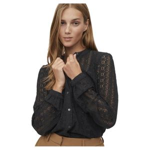 CHEMISE Haut Dentelle Femme Chemisier Manche Longue Chemisiers Et CHEMISE Haut Dentelle Femme Chemisier Manche Longue Chemisiers Et