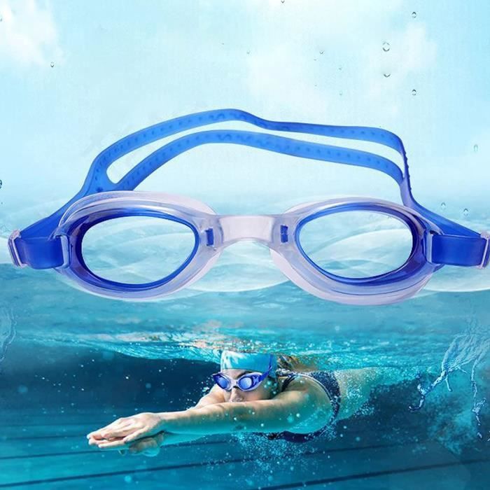Lunette De Piscine Enfant, 4 Pcs Lunettes De Natation Etanche Kids Swimming  Goggles, Anti-Buée Protection UV Silicone Souple R[94] - Cdiscount Sport