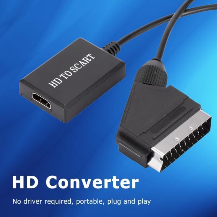 Nedis Convertisseur Péritel vers HDMI - Péritel - Garantie 3 ans LDLC