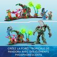 LEGO Avatar 75571 Neytiri et le Thanator vs. Quaritch dans l’Exosquelette AMP, Jouet-4