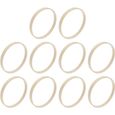 10 pièces couronnes brodées traditionnelles anneau manuel outils de couture cercles de bambou point de  OBJET DE DECORATION MURALE-0
