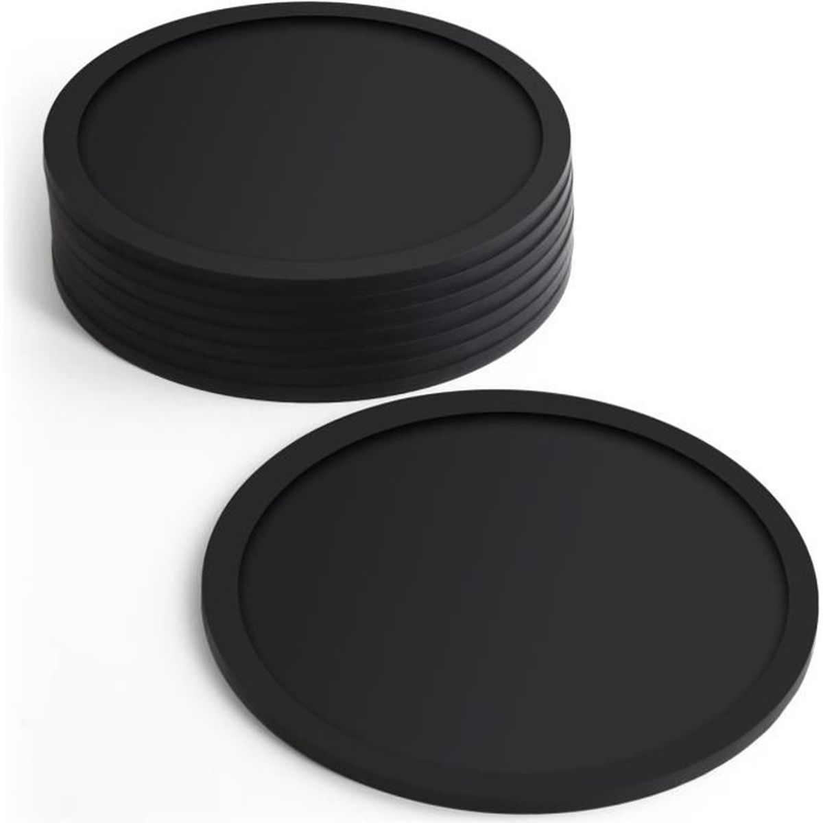 7 Pcs Dessous de verre design verre glasuntersetzer acier inoxydable de dessous de verre Silicone NEUF 7 Pcs Dessous de verre design verre glasuntersetzer acier inoxydable de dessous de verre Silicone NEUF
