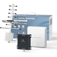 Amplificateur de Signal Cellulaire 4G LTE GSM sur Bande 20 et Bande 7 (800Mhz 2600Mhz), Soutien Free Mobile, Orange, SFR, Bouygues