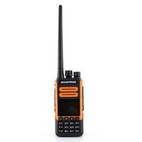 Baofeng 1802 Talkie-walkie Portable avec LED 1.7" Etanche FM radio VHF/UHF double bande portée 5-10 km