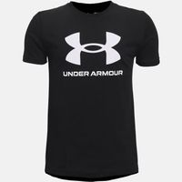 T-shirt à manches courtes Under Armour Sportstyle pour garçons - Noir - Manches courtes