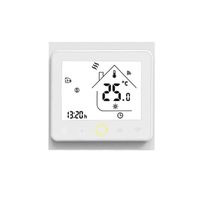 Thermostat WiFi Programmable TECHBREY - Blanc - Contrôle radiateurs et plancher chauffant - Objet connecté