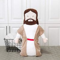 Jésus en peluche mon ami Jésus en peluche poupée Christ jouets religieux sauveur en peluche figure religieuse chrétienne décora N°3