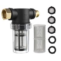 Filtre De Tuyau D'arrosage GLFLOW - Acier Inoxydable 304, Maille 1,5 Mm, Tailles 6 à 18 Mm, Pour Nettoyeur Haute Pression Et Jardin