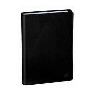 Quo Vadis - Organiseur - 2025-2026 - Timer 17 Prestige - Semainier Planning - Français - Montebello - Noir - 16 mois de septembre à décembre - 10x17 cm - Cuir pleine fleur de vachette