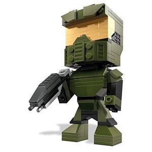 FIGURINE - PERSONNAGE Halo Master Chief - Figurine Mega Construx Kubros de Mattel Figurine de collection