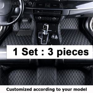 Tapis de sol de voiture en cuir pour Honda Fit Jazz,pièces intérieures  lea,polymères de tapis de luxe,accessoires - LHD RCD[D85] - Cdiscount Auto