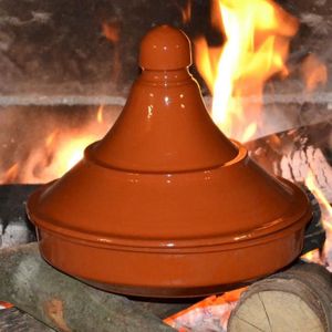 Réchaud à tajine traditionnel en terre cuite - Hagen Grote Suisse
