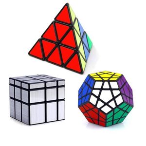 PUZZLE Vdealen Noir Magic Dodecahedron Megaminx + 3x3x3 P