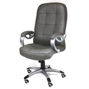 Fauteuil De Bureau Noir Avec Accoudoirs Achat Vente