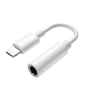 Certifié apple Mfi] Cordon auxiliaire compatible avec iPhone, Câble audio  Lightning to 3.5mm Aux pour voiture compatible avec Iphone 13/12/11 / xs /  xr / x 8 7, Ipad / ip
