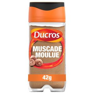 ÉPICES & HERBES LOT DE 2 - DUCROS - Muscade Moulue - Epices - flacon de 32 g