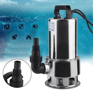 Jp1100 D83a Pompe Immergée Pompe Dévacuation 1100w Puits Jardin Deaux Dégout Dacier Inoxydable Le Commutateur De Flotteur Eu