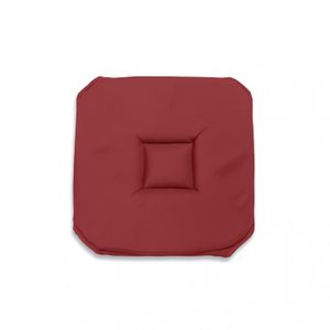 COUSSIN DE CHAISE  Dessus de chaise gobelin 40x40 cm ALIX rouge.